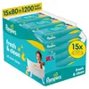 Pampers Fresh Clean Feuchttücher 15 Packungen mit 80 Stück, Produktbild-Vorschau 2