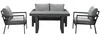 MEXO Gartenlounge-Set Gartenmöbel Set Aluminium Loungeset Produktbild-Vorschau 12