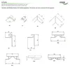 Einfassprofile PVC weiß 2m - H / U & Winkel Produktbild-Vorschau 4