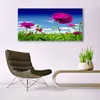 Glasbilder 140x70 Wandbild Druck auf Glas Wiese Blumen Produktbild-Vorschau 3