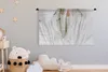 MuchoWow® Wandteppich Wandbehang Winter - Bett - Socken Produktbild-Vorschau 3