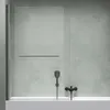 A shower screen for a bathtub. Produktbild-Vorschau