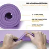 TRESKO Yogamatte Fitnessmatte Gymnastikmatte Pilates Produktbild-Vorschau 5
