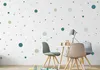 Muralo nástěnné tetování samolepka na zeď barevné DOTS Náhled obrázku produktu 6