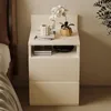 Nachttisch Tisch für Schlafzimmer Wohnzimmer 2 Schubladen Produktbild-Vorschau 6