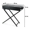 Klappgrill 40 x 80 cm – Holzkohle Standgrill – Produktbild-Vorschau 2