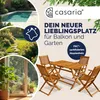 CASARIA® Gartenmöbel Set Wetterfest Klappbar Akazie 5-tlg. Produktbild-Vorschau 2