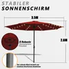 Jopassy Ombrellone da 3,5 m UV40+ Protezione solare Anteprima dell’immagine prodotto 3