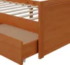vidaXL Postel z masivu se zásuvkami Honey Brown Pine 90x200 Náhled obrázku produktu 7