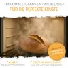 KRUSTENZAUBER Lavasteine Backofen zum Brot backen inkl. Produktbild-Vorschau 2