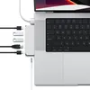 Satechi USB-C Pro Hub Mini: 6-in-1 USB-C adapter, zilver Productafbeelding-voorbeeld 11