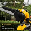 Bürstenloser Mini Kettensäge Mit Akku, 8 zoll Produktbild-Vorschau 5
