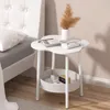 Kleiner Couchtisch, Blumenförmiger Schreibtisch-Teetisch, Produktbild-Vorschau 2