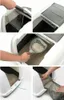 CATIT Katzentoilette mit klappbarer Abdeckung - Grau Produktbild-Vorschau 2