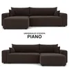 Canapé d'angle rembourré PIANO XL avec fonction sommeil et Voir les images du produit 6