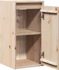 vidaXL Nástěnné skříňky 2 ks 30x30x60 cm borovice masiv Náhled obrázku produktu 6