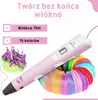 Zestaw startowy długopisu 3D Fleau Kids Pink XL - 75 m Podgląd zdjęcia produktu 10