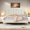 ProximaX Letto imbottito 140x200 cm - Letto matrimoniale Anteprima dell’immagine prodotto 8