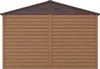Gartenhaus aus Metall, verzinkter Stahl, Holzoptik - 11,75 Produktbild-Vorschau 5