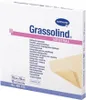 A product box for Hartmann Grassolind Neutral paraffin gauze dressings. Voir les images du produit