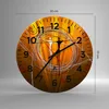 Wanduhr - Rund - Glasuhr - Leute Tanz Linien Tapeten - Produktbild-Vorschau 3