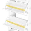 BEALIFE Schuhschrank 100x30x102 cm mit 2 Kippfächern, Produktbild-Vorschau 10