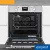 Exquisit EBE 657-2H sw Einbaubackofen | 59 L Produktbild-Vorschau 4