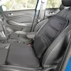 The image shows a black mesh seat cushion and back support placed on a car seat. Anteprima dell’immagine prodotto