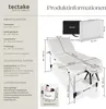 tectake® 3 Zonen Massageliege Ko Tao Breite 78 cm, Produktbild-Vorschau 5
