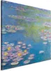 Italienischer Leinwand Leinwandbild - Water lilies in Produktbild-Vorschau 1