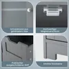 GOPLUS Badezimmerschrank mit Schubladen & Schränke, Produktbild-Vorschau 4
