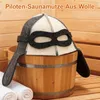 Filz-Saunahut für Herren, Wollhut für Sauna, schützt Kopf Produktbild-Vorschau 3