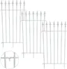 Rankgitter Gartenzaun Eisen Zaun Rankhilfe Rankzaun Metall Produktbild-Vorschau 1