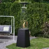 Gasheizstrahler Umbrella BS Stahl schwarz 12kW Set Produktbild-Vorschau 4