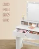 Toaletní stolek VASAGLE s osvětlením LED, nastavitelný jas, Náhled obrázku produktu 11