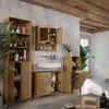 Szafka łazienkowa Vicco Liora Bambus 36 x 98 cm, Model Podgląd zdjęcia produktu 5