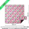 wometo eco-line Picknickdecke 100% recyceltes Fleece Produktbild-Vorschau 4