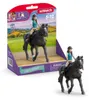 Schleich 42712 - Lisa e Storm - Club del cavallo Anteprima dell’immagine prodotto 1