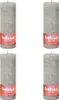 Bolsius Rustieke stompkaarsen Shine, 4 stuks, 190x68 mm, Productafbeelding-voorbeeld 1