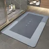 Tappeto assorbente da bagno 50 x 80 cm rettangolo, grigio Anteprima dell’immagine prodotto 3