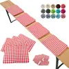 heimtexland ® Sitzkissen 4er Set  Bierbank Polster Auflage Produktbild-Vorschau 1
