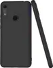 A black smartphone case is shown leaning against a black smartphone. Náhľad obrázku produktu