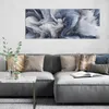 DEQORI Hybrid Leinwand Bild 150x60 cm 'Abstrakte Tiefen' Produktbild-Vorschau 3