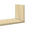 vidaXL Półki ścienne 3 szt. dąb sonoma 58x18x18 cm Materiał Podgląd zdjęcia produktu 6