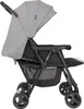 A side view of a gray and black Graco DuoRider double stroller against a white background. Produktbild-Vorschau