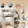 Scrivania per bambini COSTWAY, scrivania per scuola, Anteprima dell’immagine prodotto 5