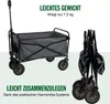 Edco Faltbarer Bollerwagen - Transportwagen 82x52x63cm - Produktbild-Vorschau 16