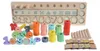Moni Kinder Lern-Set 2052 Holz, Stapeln, zählen, 89 teilig, Produktbild-Vorschau 3