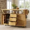 Kuchyňský vozík s výklopnou pracovní deskou, kuchyňský Náhled obrázku produktu 1