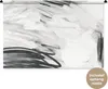MuchoWow® Wandteppich Wandbehang Schwarz - Weiß - Grau - Produktbild-Vorschau 1